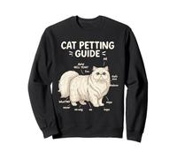 Guide des Chats Persans Funny Cat Lover Sweatshirt