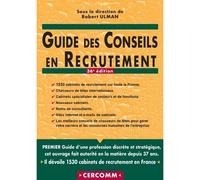 Guide des conseils en recrutement 2022 37ème Année - Robert Ulman - Cercomm - broché - Guide