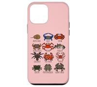 Guide des espèces de crabes pour les biologistes marins océaniques et marins Coque pour iPhone 12 mini