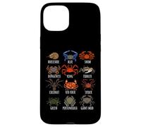 Guide des espèces de crabes pour les biologistes marins océaniques et marins Coque pour iPhone 15 Plus