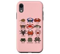 Guide des espèces de crabes pour les biologistes marins océaniques et marins Coque pour iPhone XR