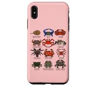 Guide des espèces de crabes pour les biologistes marins océaniques et marins Coque pour iPhone XS Max
