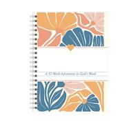 Guide des études bibliques - 52 semaines à Organiseur personnel | Journal spirituel quotidien | Pour femmes, mère, église, remise de diplôme, baptême, routine du matin et réflexion du soir