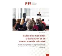 Guide des modalités d'évaluation et de soutenance de mémoire