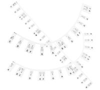 Guide des Notes pour Clavier de Piano en Silicone Noir, pour Débutants | Réutilisable et Facile à Poser, pour Cours de Musique et Pratique à Domicile, Clavier 88 Touches