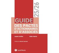 Guide des pactes d'actionnaires et d'associés 25/26