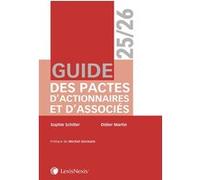 Guide des pactes d'actionnaires et d'associés 25/26 Didier R. Martin (Auteur)