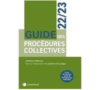 Guide des procédures collectives 22/23 - Laurence Fin-Langer - LexisNexis - broché - Guide