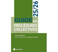 Guide des procédures collectives 25/26