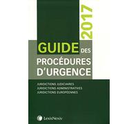 GUIDE DES PROCEDURES D URGENCE