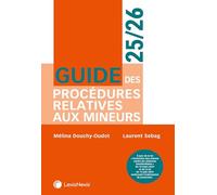 Guide des procédures relatives aux mineurs 2025 2026