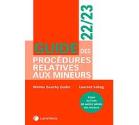 Guide des procédures relatives aux mineurs 22/23
