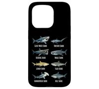 Guide des Requins Requin-Marteau Requin-Renard Océan Coque pour iPhone 15 Pro