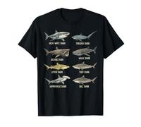 Guide des Requins Requin-Marteau Requin-Renard Océan T-Shirt