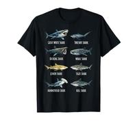 Guide des Requins Requin-Marteau Requin-Renard Océan T-Shirt