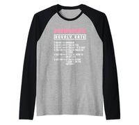 Guide des taux horaires pour sage-femme Citation amusante Manche Raglan
