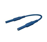 Guide d'essai à double connecteur de 4 mm, 1 m, conducteur en bronze, courant continu 60 V commercial, capacité 32 A, boîtier DAD permanent pour tests électroniques puissants