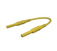 Guide d'essai à double connecteur de 4 mm, 1 m, conducteur en bronze, courant continu 60 V commercial, capacité 32 A, boîtier DAD permanent pour tests électroniques puissants