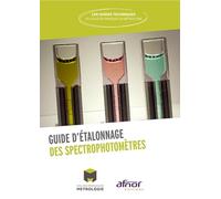 Guide d'étalonnage des spectrophotomètres