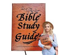 Guide D'étude Biblique, Bible Study Guide Journal For Women, Daily Devotional Notebook With Scripture Quotes, Bible Reading Plan, Spiritual Growth Study Supplies Daily Works Works Classeurs Résumé