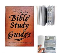 Guide d'étude biblique de 66 pages, journal de dévotion quotidien, plan d'étude biblique d'un an pour les femmes, citations quotidiennes des écritures, carnet religieux basé sur la foi, renforce les