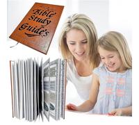Guide d'étude biblique de 66 pages, journal dévotionnel quotidien, résumé de livre biblique avec notes des Écritures et réflexions de prière, carnet et plan d'apprentissage