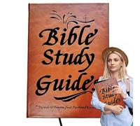 Guide d'étude biblique de 66 pages, plan d'étude biblique pour femme, journal de dévotion quotidien, cadeau chrétien pour femme, journal de prière et guide d'étude biblique avec planificateur de