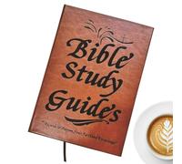 Guide d'Étude Biblique - Guide Carnet Chrétien pour Étudier la Bible,Agenda Planificateur de Dévotion Personnel Débutant Quotidien pour Adolescents Femmes Hommes Couples Chrétiens