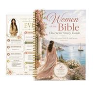 Guide d'étude biblique pour femmes Manuel de lecture du caractère des | Plan de lecture dévotionnelle pour débutants, croyants, chercheurs spirituels, église, école du