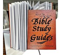 Guide d'étude de la Bible, carnet d'étude biblique, cahiers d'exercices quotidiens de croissance spirituelle, fournitures pour la lecture