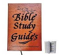 Guide d'étude de la Bible pour les débutants, Convotionnel Bible Guide Imprimer Résumé, Daily DeVotional Journal,Daily Spiritual Growth Works Works Résumé Remarque Étude Supplies for Reading