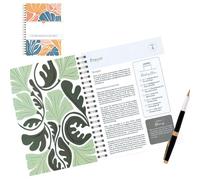 Guide d'étude pour la lecture de la Bible | Organiseur personnel à de 52 semaines, journal d'étude biblique, pour femme, mère, église, baptême, remise de diplôme, routine matinale, réflexion