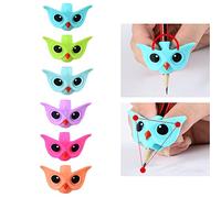 Guide Doigt Enfant Grips Crayon Hibou pour Enfants Adaptateur crayon ergonomique Grips Aide écriture Aide écriture,correction de la posture,pour droitiers et gauchers pour enfants, étudiants
