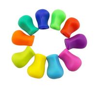 Guide Doigts Écriture Enfant,10 pièces Crayon Grip,Aide à l'écriture Enfants Écriture Grip Crossover Aide À L'écriture Poignées de Stylo en Silicone Easy Grips pour Droite et Main Gauche Adulte