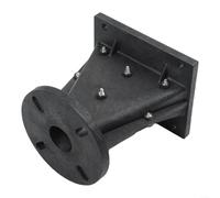 Guide d'ondes de haut-parleur, 1 paquet, tweeter Line Array pour klaxon, accessoire de montage du pilote de compression, construction en plastique, pour home cinéma et systèmes audio professionnels