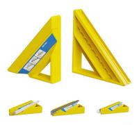 Guide d'onglet ABS 45 degrés pour garniture de bord de carrelage, outil de | Protection des mains en ABS bleu - Installation facile - Fonctionne avec un équipement de coupe standard