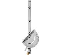 guide d'onglet de 450 mm, angles réglables, poignée confortable, compatible avec le rail en T de 30 mm