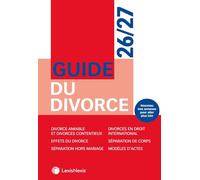 Collectif – Guide du divorce 2026 – Édition 2026-2027 – Relié