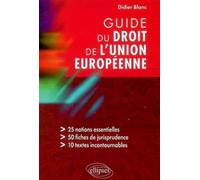 Guide du droit de l'Union européenne