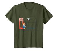Guide du Jeune Ours de Paddington sur Les Enfants du Tower Bridge de Londres T-Shirt, Enfant, Olive, 3 Ans