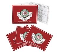 Guide du Mahjong pour débutants, règles des jeux de table américains | Carte de mahjong en papier imperméable - pour hommes, femmes, famille, amis, fête, vacances en intérieur