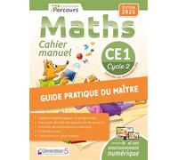 Guide du maitre cahier-manuel iParcours maths CE1 (2025) - Katia Hache - Generation 5 Eds - broché - Scolaire / Universitaire
