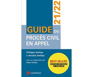 Guide du procès civil en appel 21/22