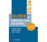 Guide du procès civil en appel 25/26