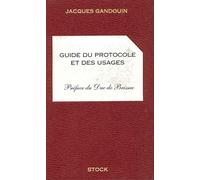 Guide du protocole et des usages : 5ème édition
