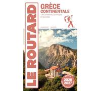 Guide du Routard Grèce continentale 2026/27