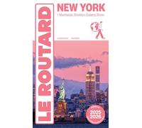 Guide du Routard New York 2025/26 - Collectif - Hachette Tourisme Guides - broché - Guide