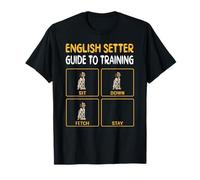 Guide Du Setter Anglais Chien L'Entraînement T-Shirt