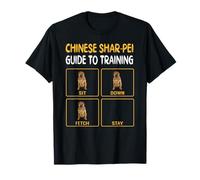 Guide Du Shar-Pei Chinois Chien L'Entraînement T-Shirt