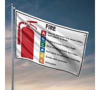 Guide d'utilisation de l'extincteur de drapeaux étranges : un aperçu complet du drapeau bizarre, décoration de maison de lac (152 x 244 cm)